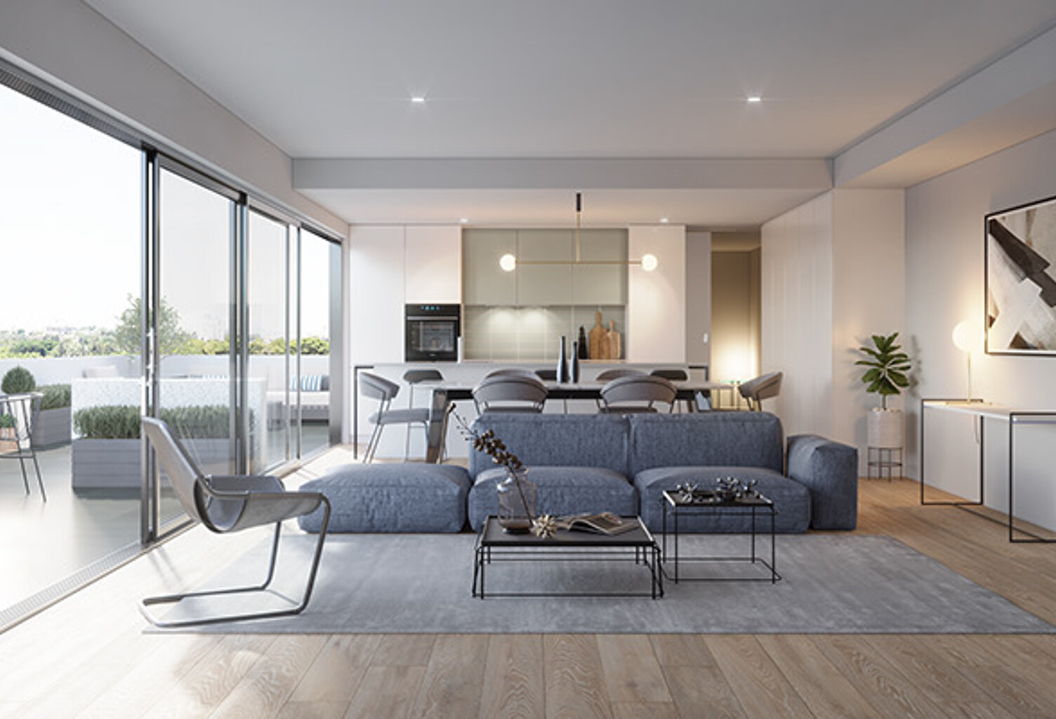 Superbe Attique T5 + terrasse 52m2, 5 min centre-ville — photo 1