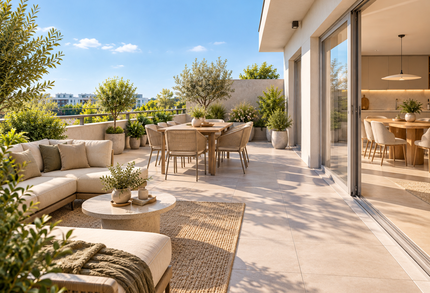 THIONVILLE – T3 ATTIQUE AVEC TERRASSE DE 21 M² — photo 1