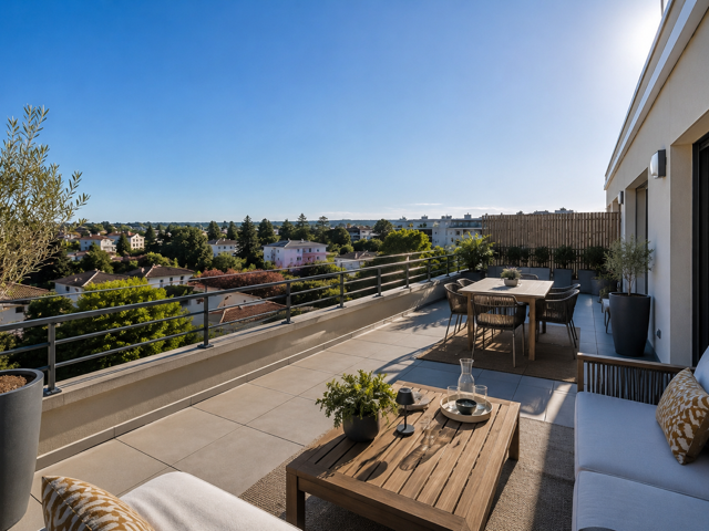 Spacieux T4 / Grande terrasse de 34 m² — photo du bien