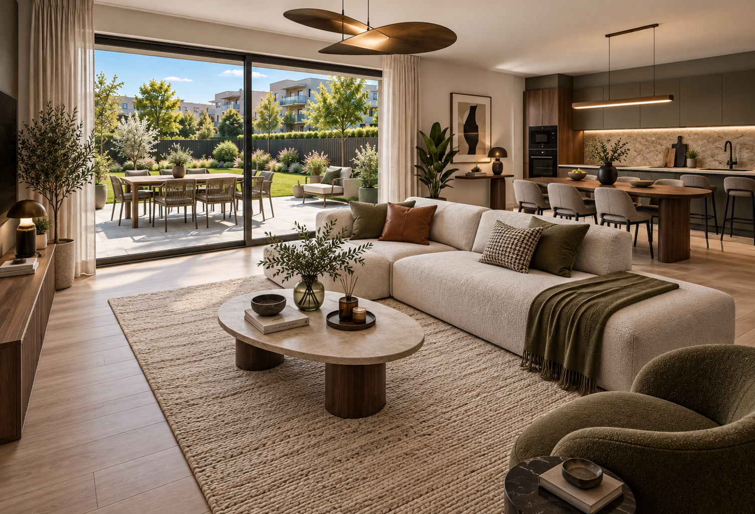 T3 neuf avec terrasse et jardin en cœur d’îlot Metz proche gare  — photo 1