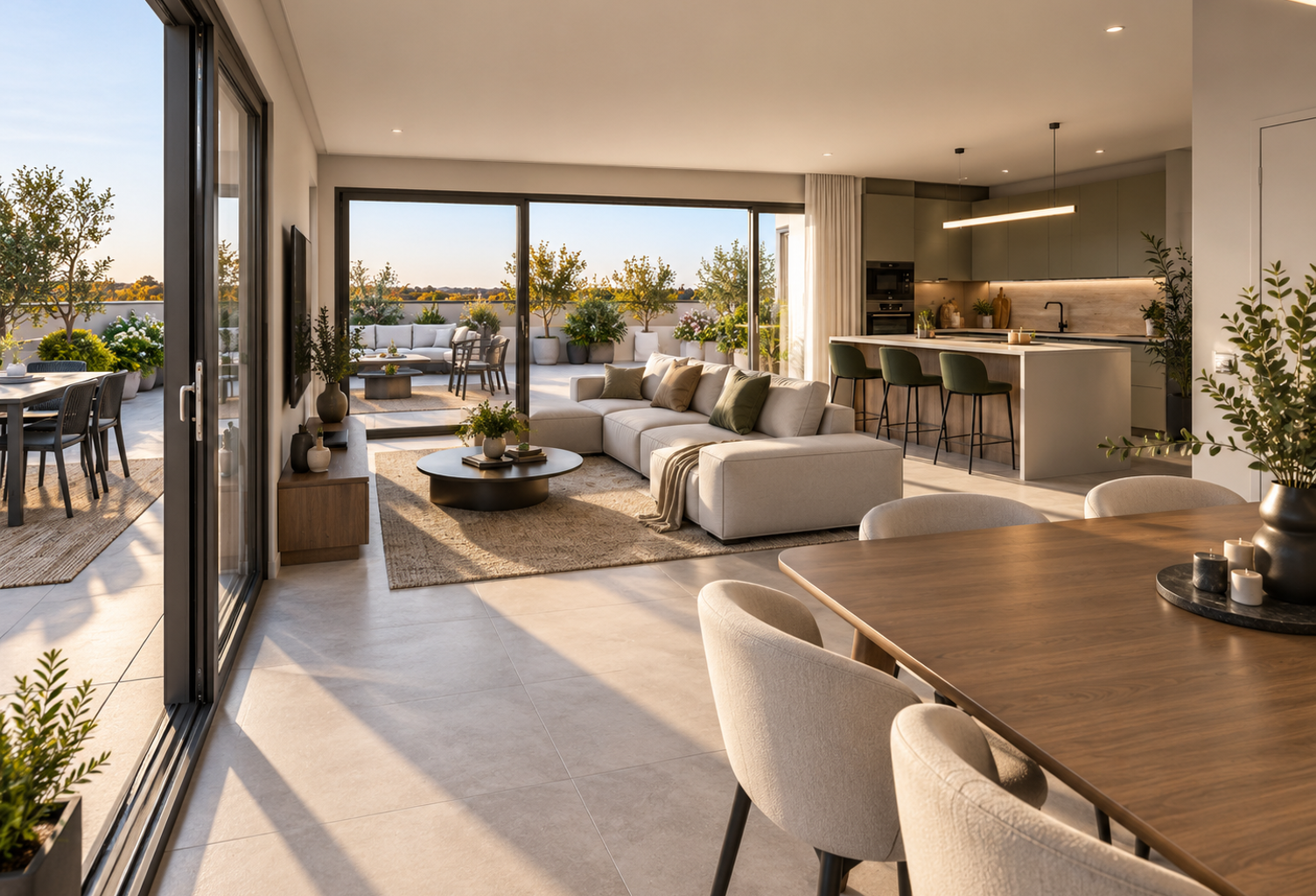 Terrasse de 50m² en coeur d'îlot proche gare !  — photo 1