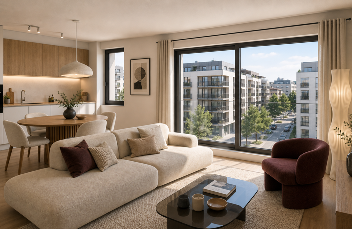 Quartier amphitéatre avec un vrai extérieur — photo 3