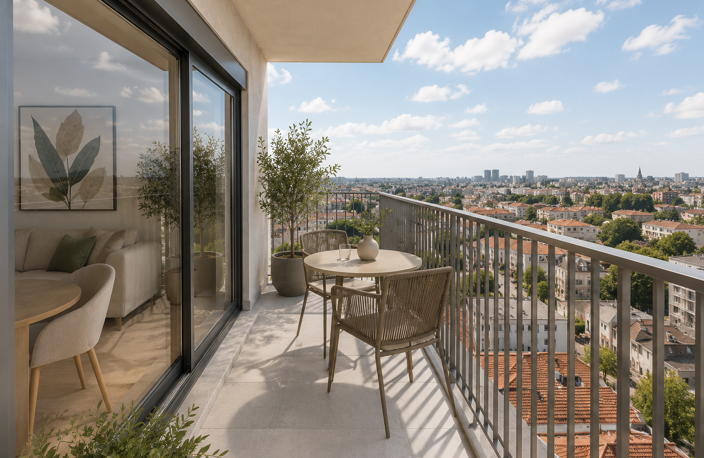 Ideal premier achat / T2 + Terrasse / 5mins gare Metz  — photo 2