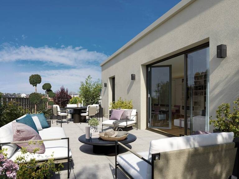 TERRASSE 38 m2 ! T5 en duplex  — photo 1