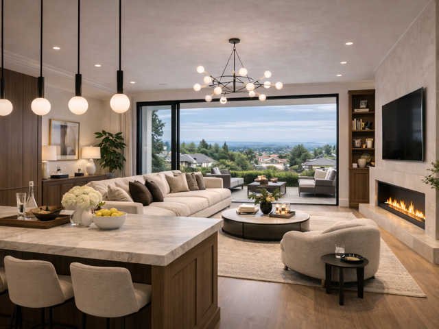 3 pièces HAUT STANDING en attique avec grande terrasse — photo du bien