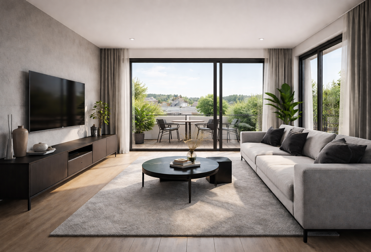  Grand T2 avec terrasse 10mins Luxembourg  — photo 1