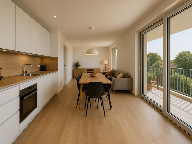 Prox Luxembourg, Thionville, T3 + Terrasse — photo du bien