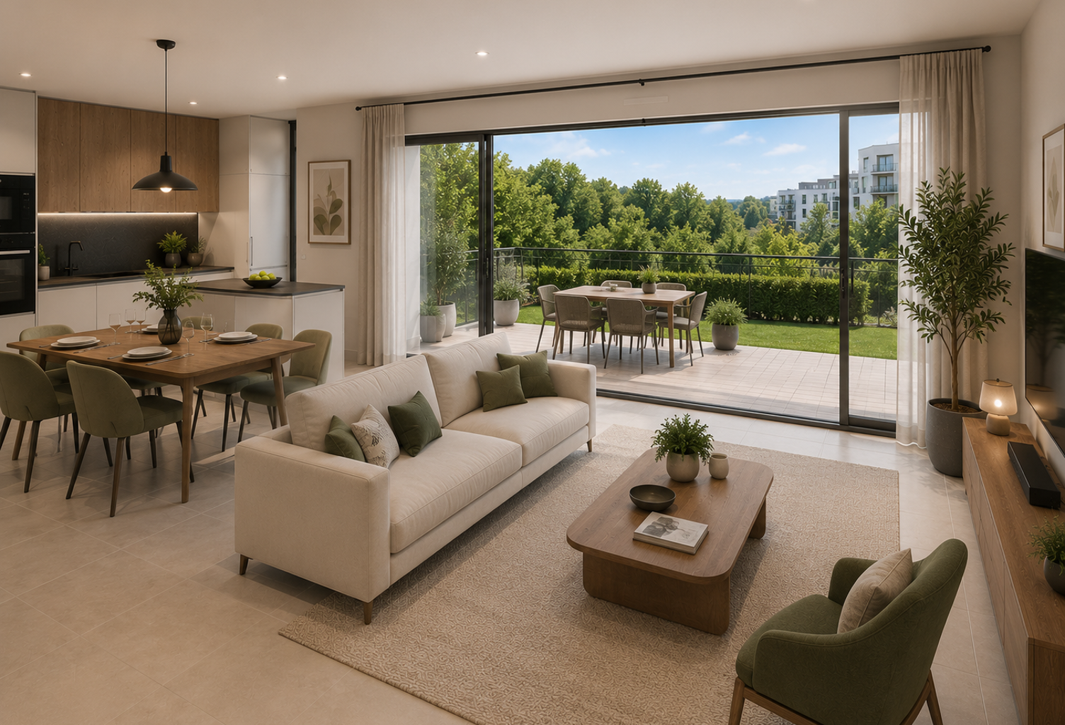Appartement neuf bientôt livré à 2 pas du Luxembourg – Terrasse & jardin!! — photo 1