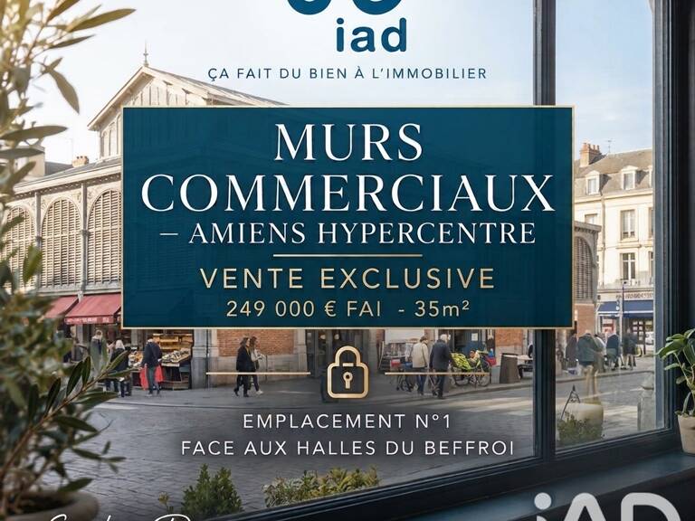 Vente Boutique/Local commercial 35 m&sup2; — photo 1