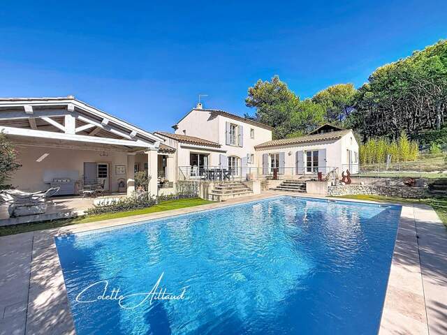 Villa de charme avec vue dégagée à Cabriès — photo du bien