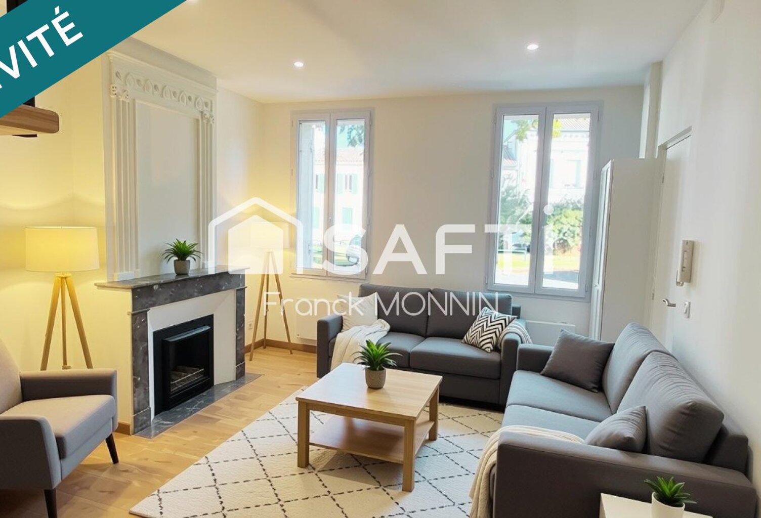 triplex 2 chambres avec salle d'eau, bien atypique — photo 1