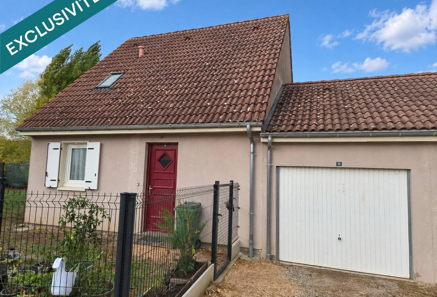 Pavillon T3 avec terrain et garage attenant — photo 1