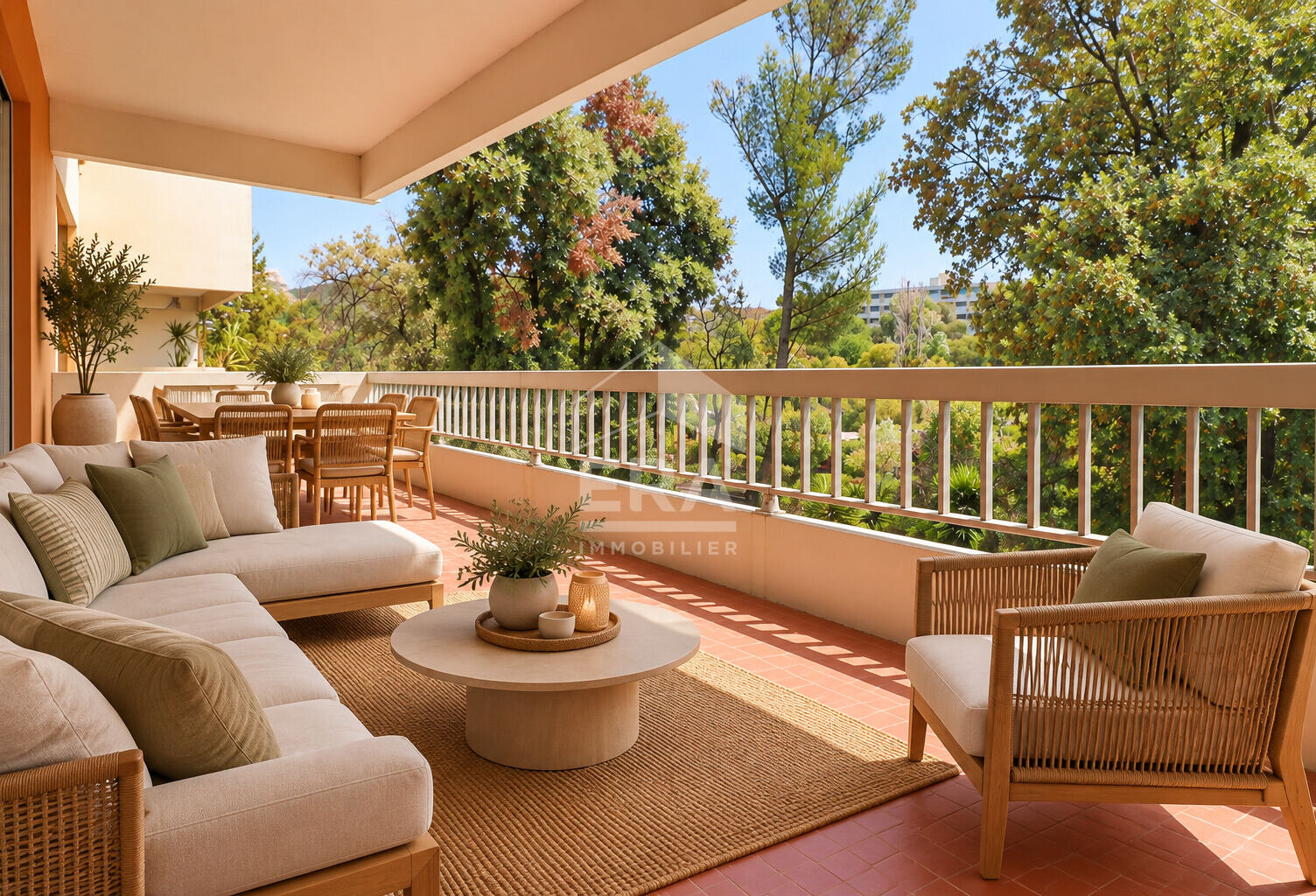 T4 FAMILIAL - 100 M² - TERRASSE - GARAGE - RÉSIDENCE ARBORÉE - GRAND SÉJOUR - EXPOSITION SUD - CALME - SAINTE-MARGUERITE — photo 1