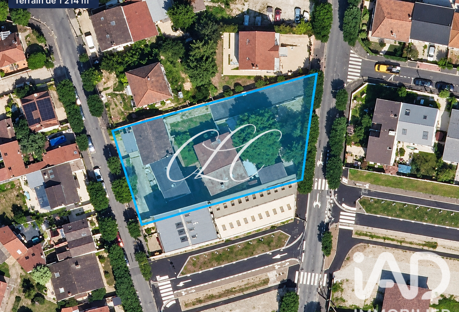 Vente Terrain à bâtir 1 214 m&sup2; — photo 1