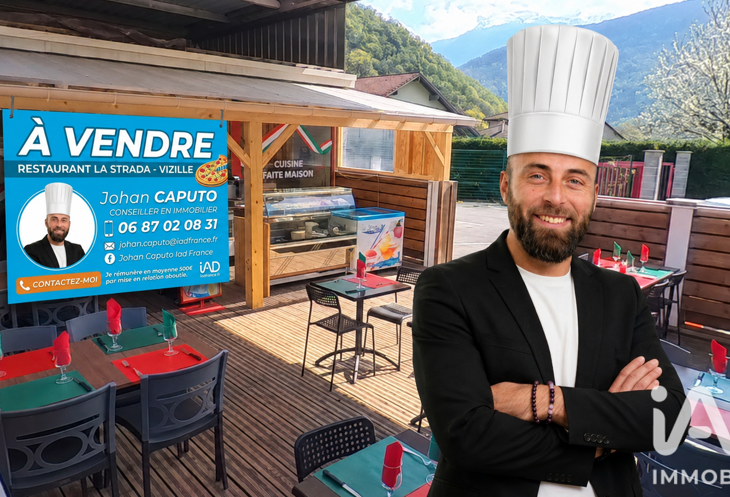 Vente Restaurant 77 m&sup2; — photo 1