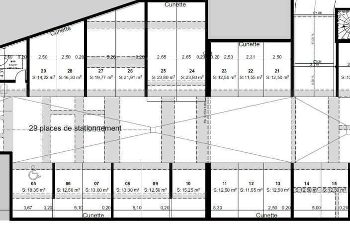 Lot de 5 parkings en sous-sol à Venissieux — photo 2