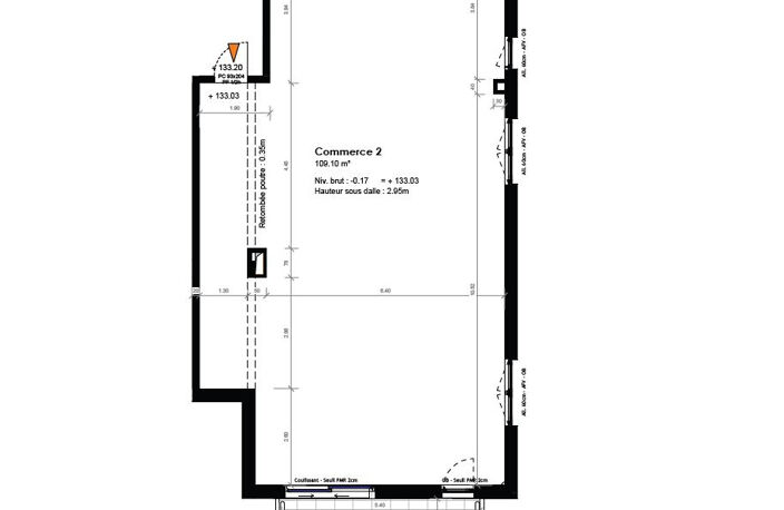 La Wantzenau (67) - Local de 126 m2 pour boulangerie ou restauration. — photo 3