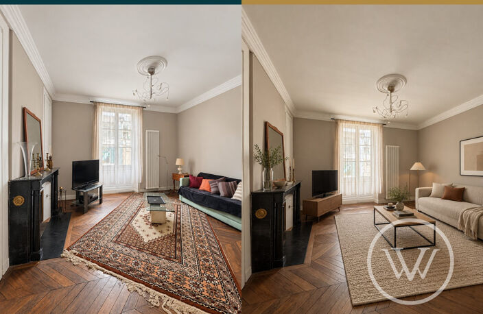 Mancelle atypique T4 de 110 m² avec ascenseur, cour et terrasse — photo 4