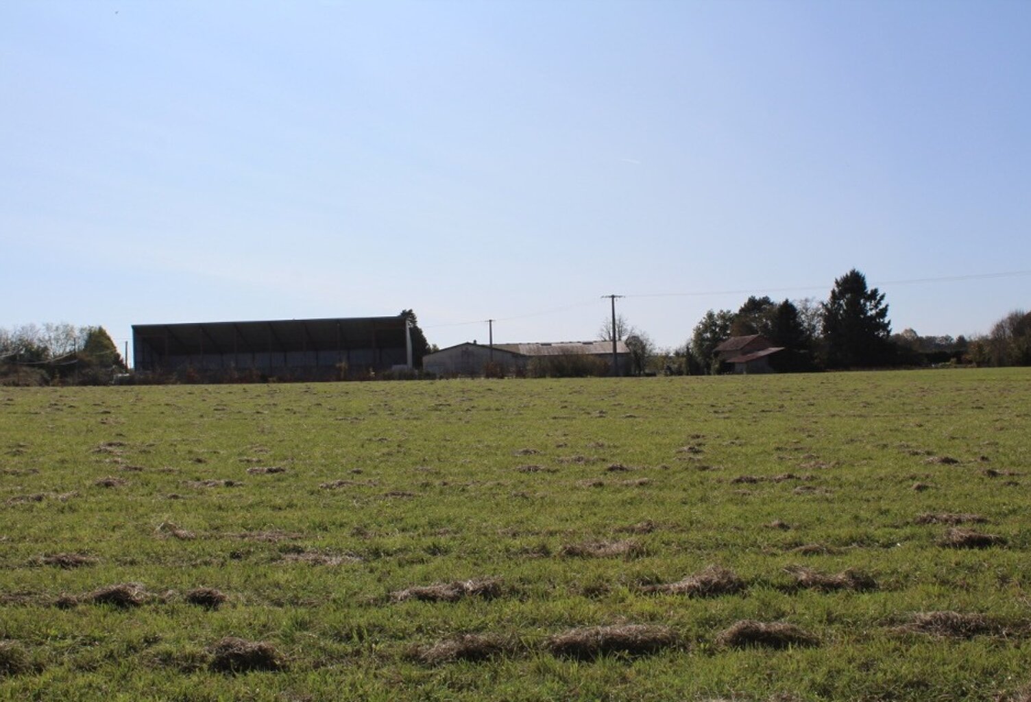 Terrain à bâtir à Marsalès (24540) — photo 1