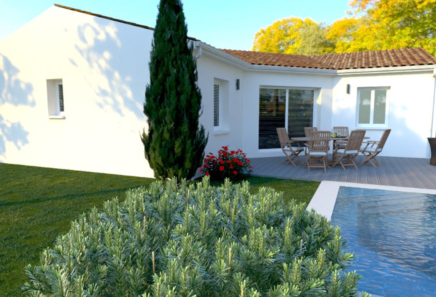 Maison à construire à Saint-Vaize (17100) — photo 1