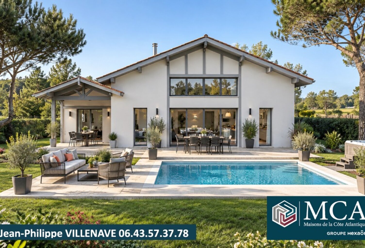 Maison neuve à Tercis-les-Bains (40180) — photo 1