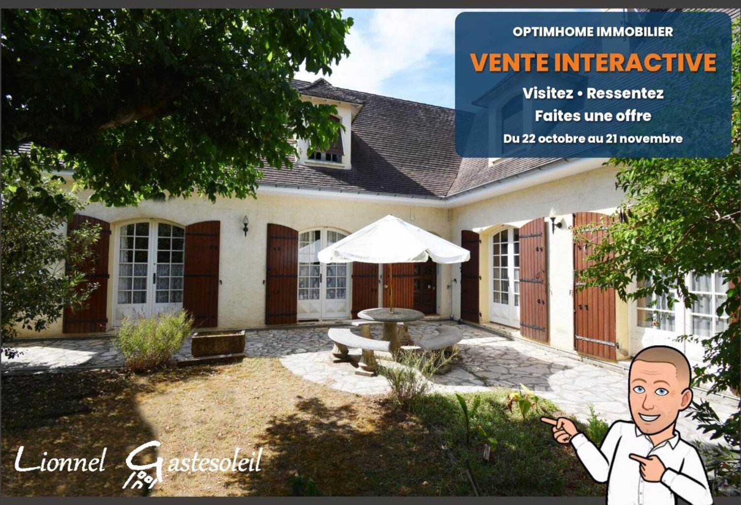 Périgourdine idéalement située 5 chambres sur un beau terrain Paysager à Pineuilh (33) — photo 1