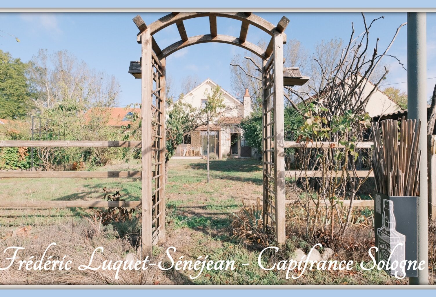 MAISON INDIVIDUELLE 5 PIÈCES À RÉNOVER – GRANDE VÉRANDA CHAUFFÉE, GRAND JARDIN ET DÉPENDANCES – LAMOTTE-BEUVRON (41) — photo 1