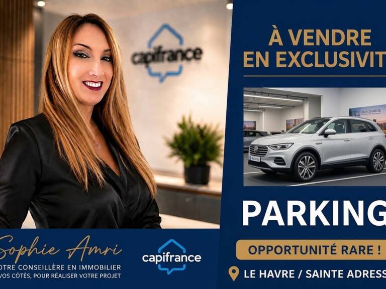 * Exclusivité Sophie Amri * Parking à Sainte-Adresse — photo 1