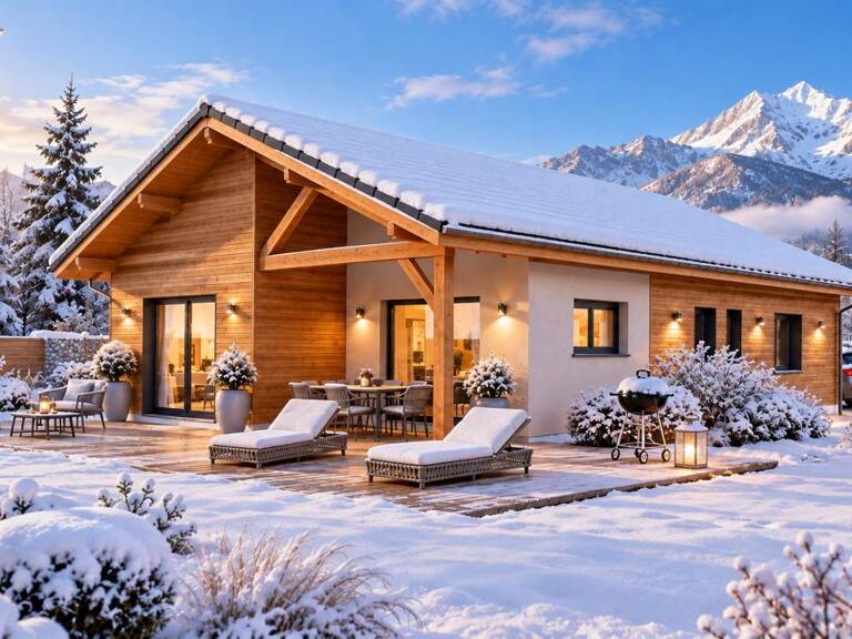 Au cœur de Sallanches, construisez votre maison avec vue Mont-Blanc ! — photo 1