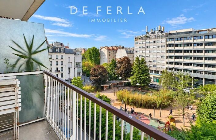 Paris XIVème - Moulin Vert : Appartement traversant de 3 pièces avec balcon à rénover — photo 3