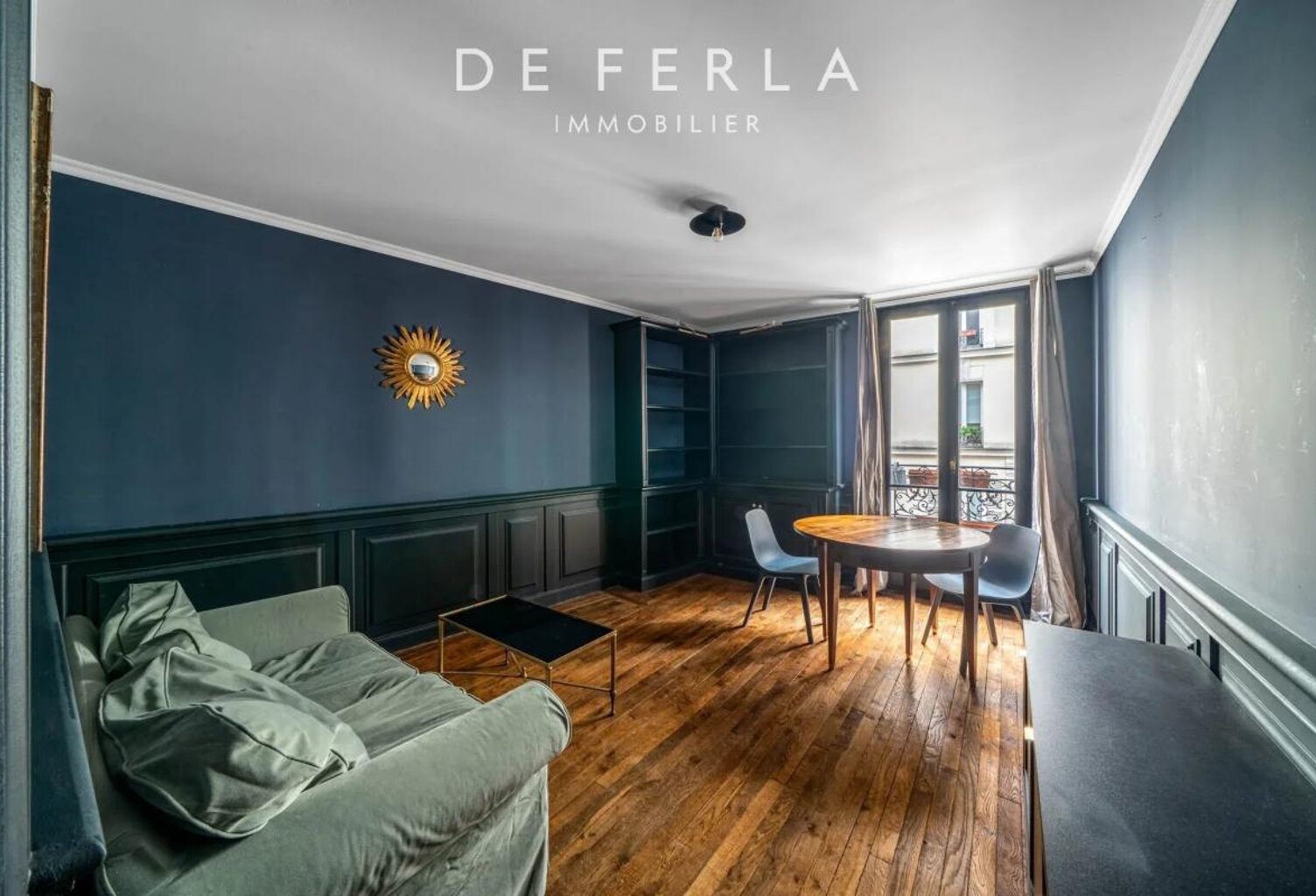 Paris XVIIIème - Montmartre : Deux pièces de charme au calme absolu — photo 1
