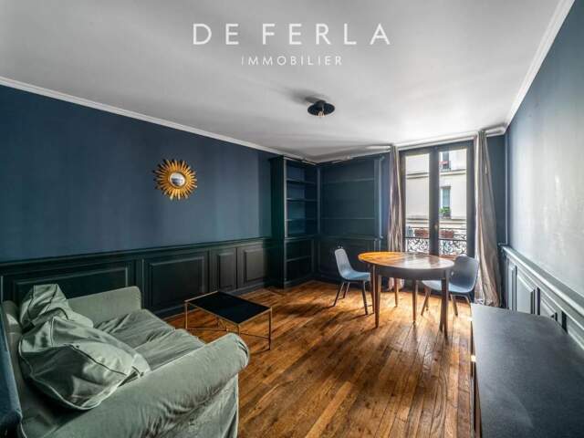 Paris XVIIIème - Montmartre : Deux pièces de charme au calme absolu — photo du bien