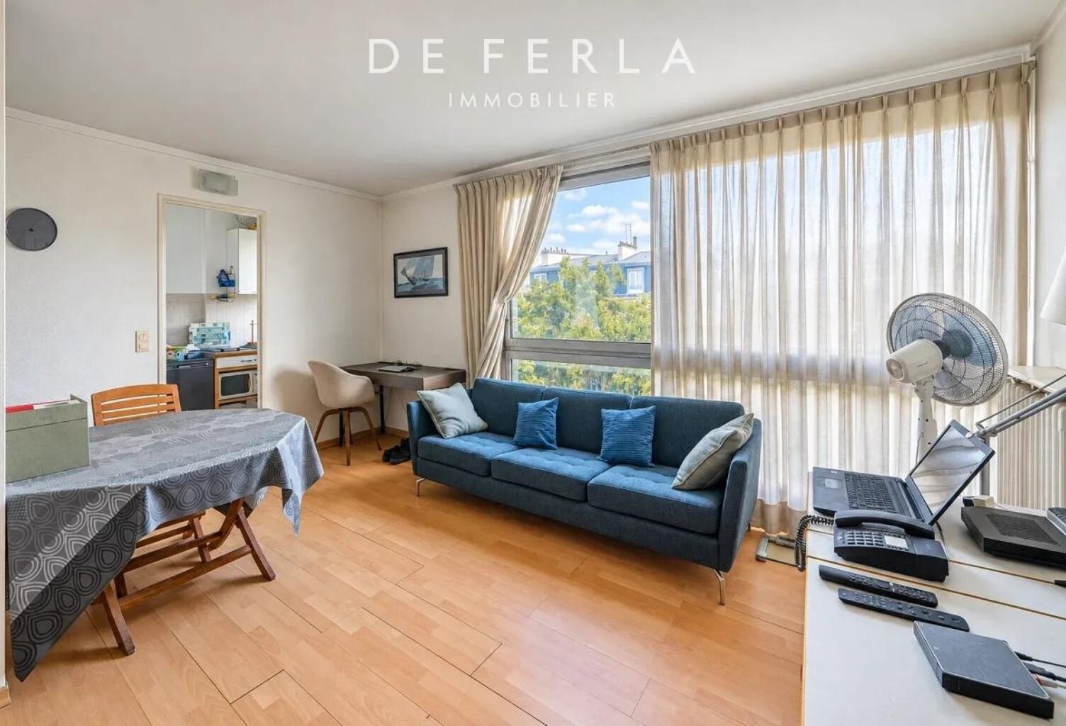 Paris XIVème - Av Maine: Studio au 6ème étage vue dégagée — photo 1