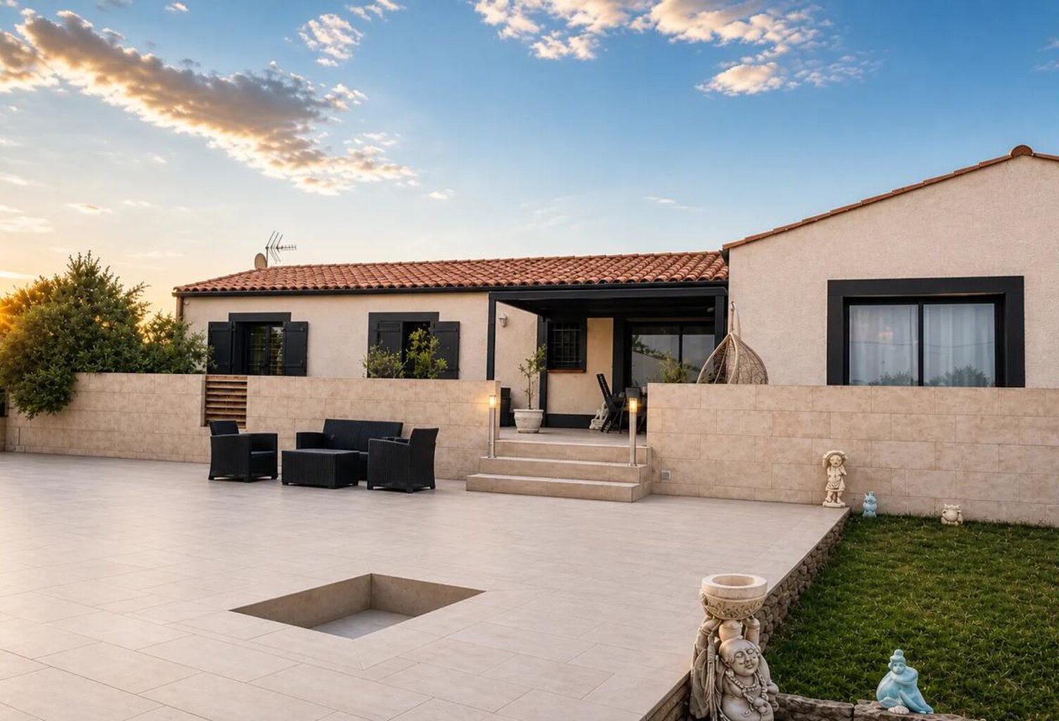 COUP DE CŒUR – Villa contemporaine avec piscine, pool house — photo 1