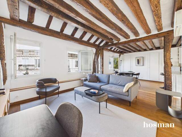 3 pièces de caractère - 58 m² - vue place de la Bastille - Paris 11ème — photo du bien