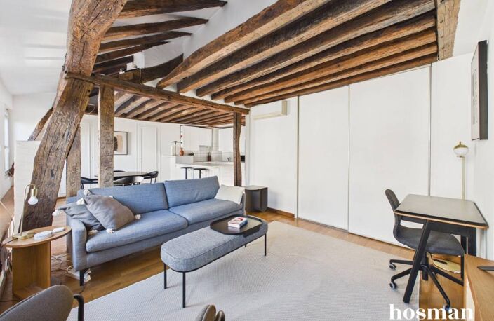 3 pièces de caractère - 58 m² - vue place de la Bastille - Paris 11ème — photo 3