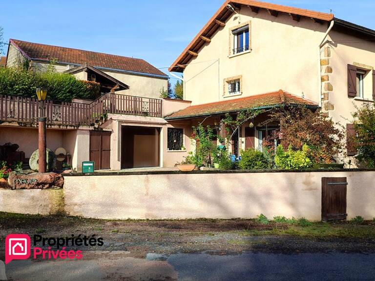 THIZY-LES-BOURGS (69240)  Maison en pierre de 131 m² , 4 chambres, 2  garages , jardin — photo 1