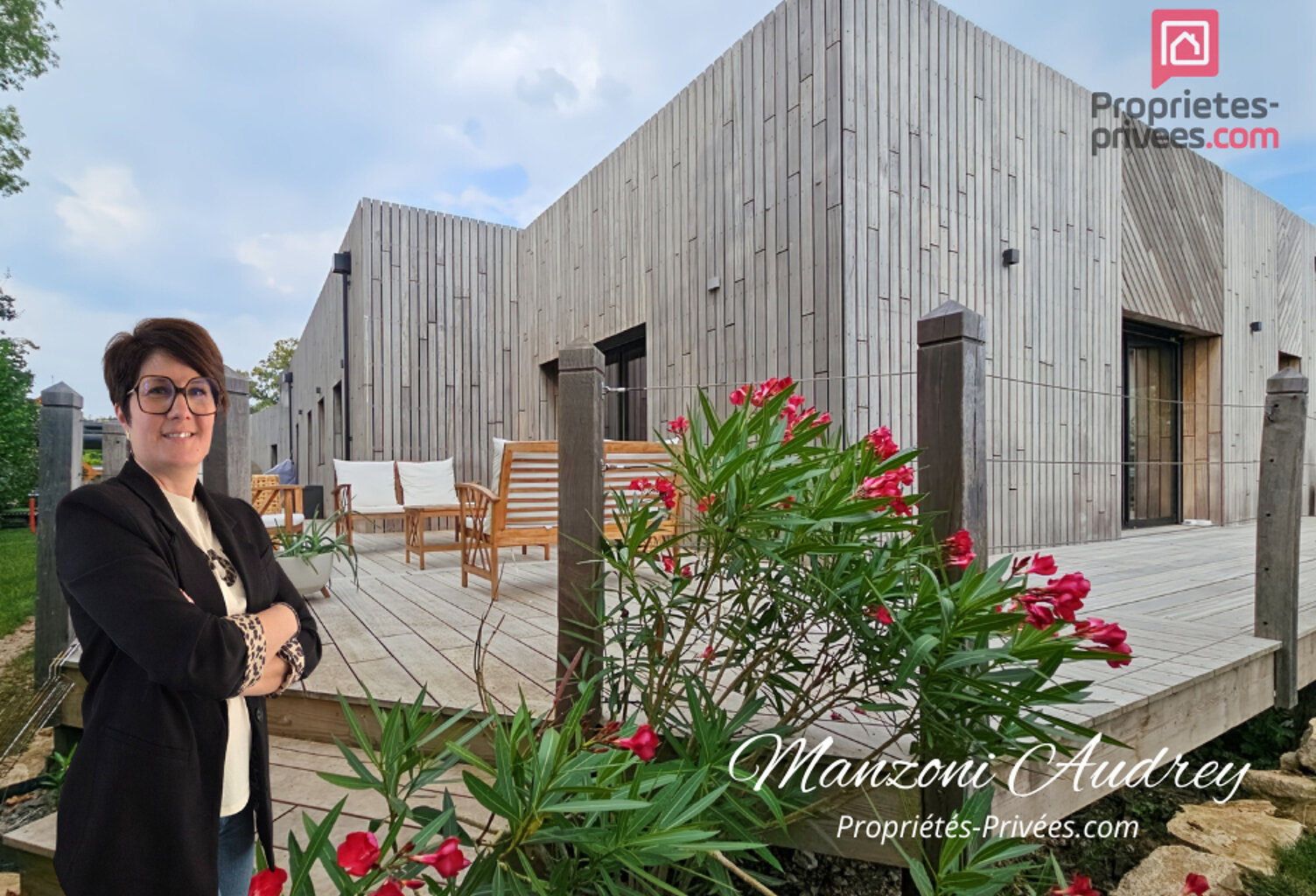 Maison contemporaine d'architecte de 2020, de 145m², 4 chambres, terrasse de 100m², DPA A, TROYES — photo 1