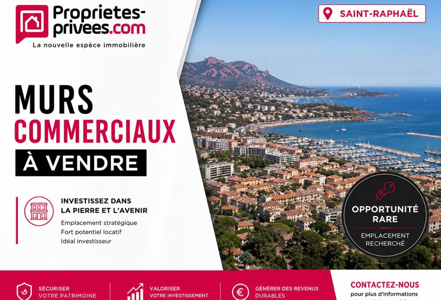 Murs commerciaux Saint Raphael 271m2 — photo 1