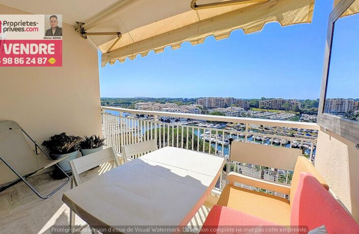 3 PIECES CANNES MARINA VUE MER — photo 3
