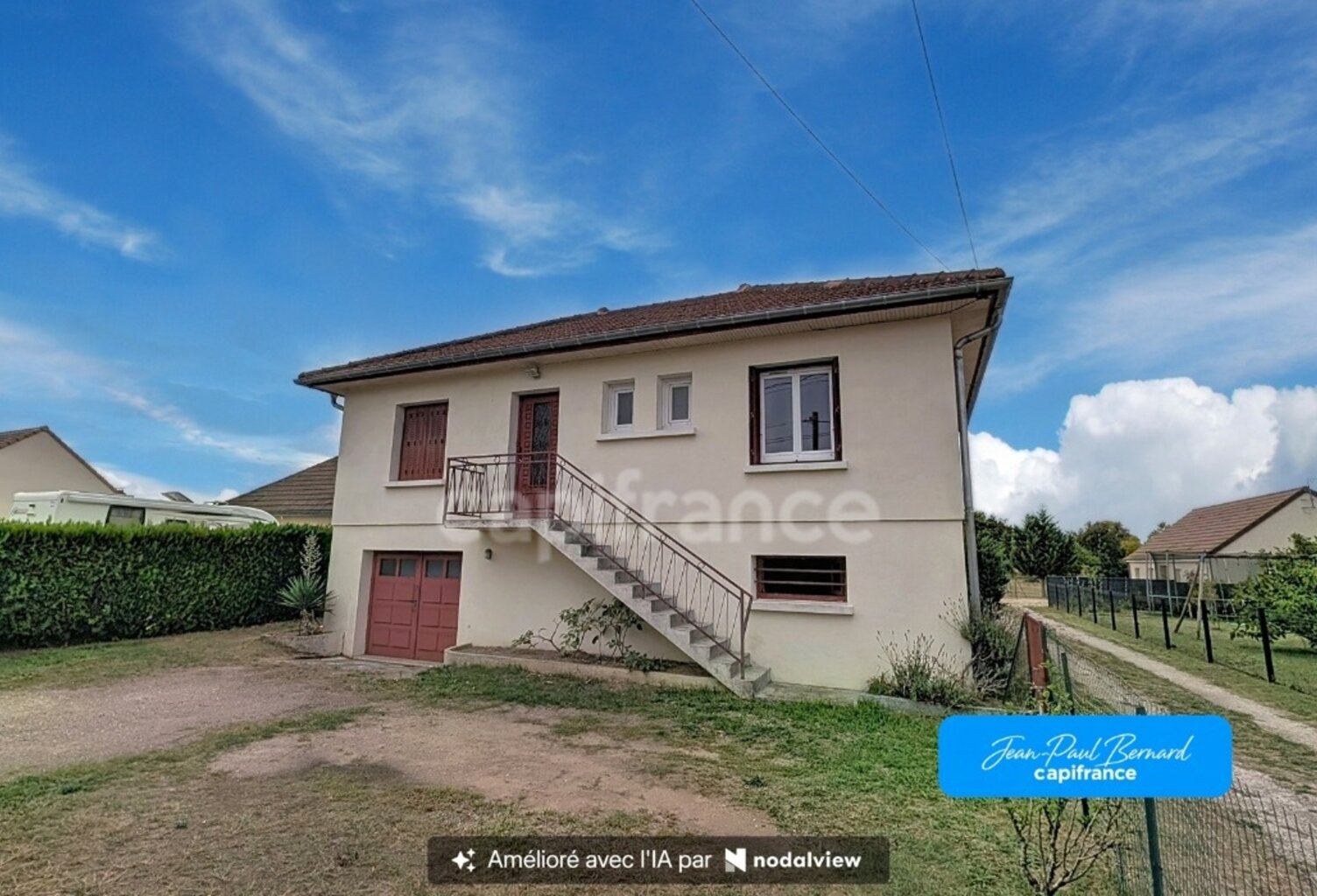 SASSENAY (71) Maison à vendre de 4 pièces sous-sol avec garage terrain d'environ 400 m² — photo 1