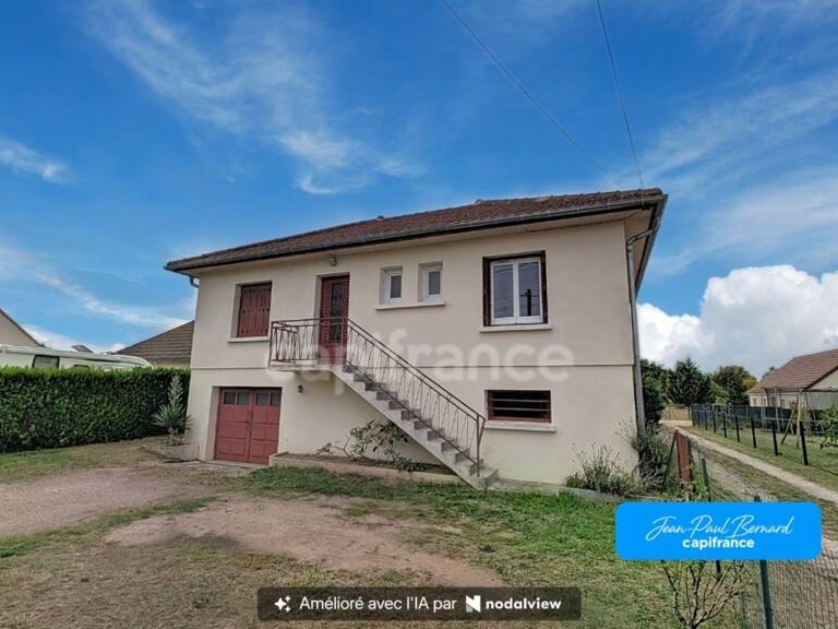 SASSENAY (71) Maison à vendre de 4 pièces sous-sol avec garage terrain d'environ 400 m² — photo 1