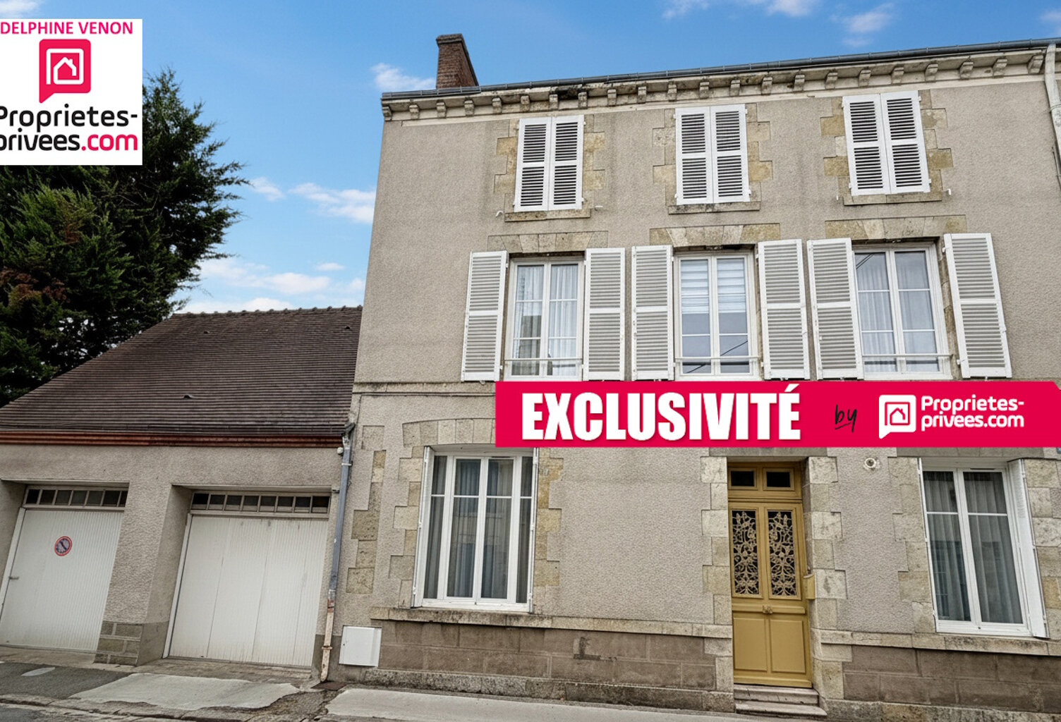 Exclusivité - Maison bourgeoise en hyper centre à Chateauneuf Sur Loire avec double garage, cave et dépendance — photo 1