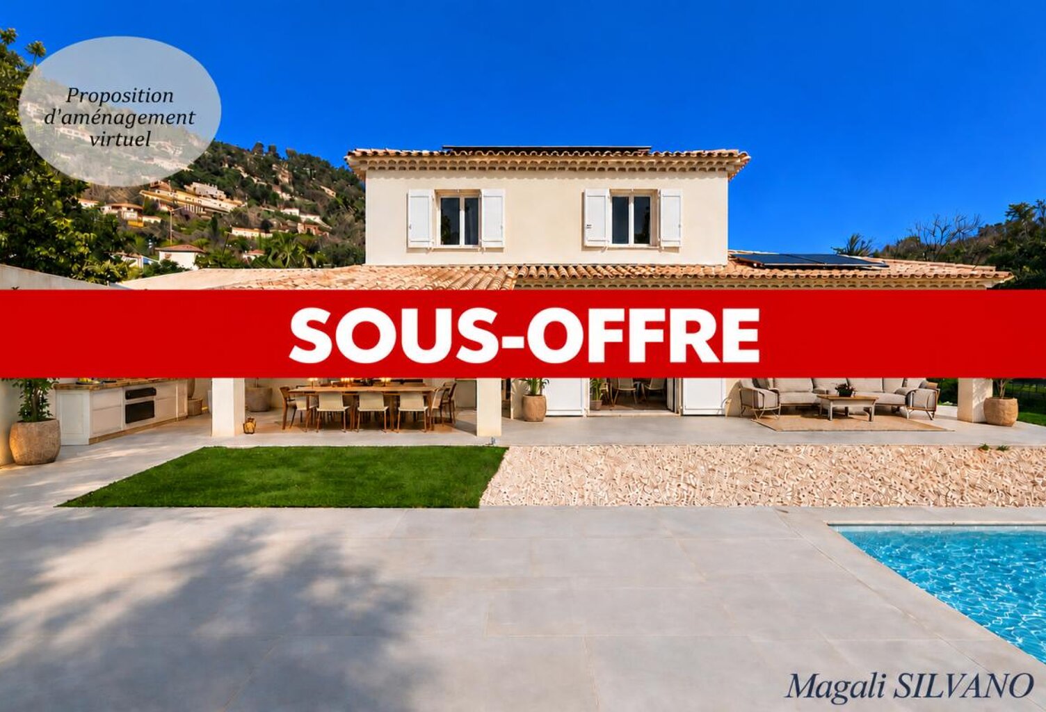 Villa F5 vue mer avec piscine à pied du village — photo 1