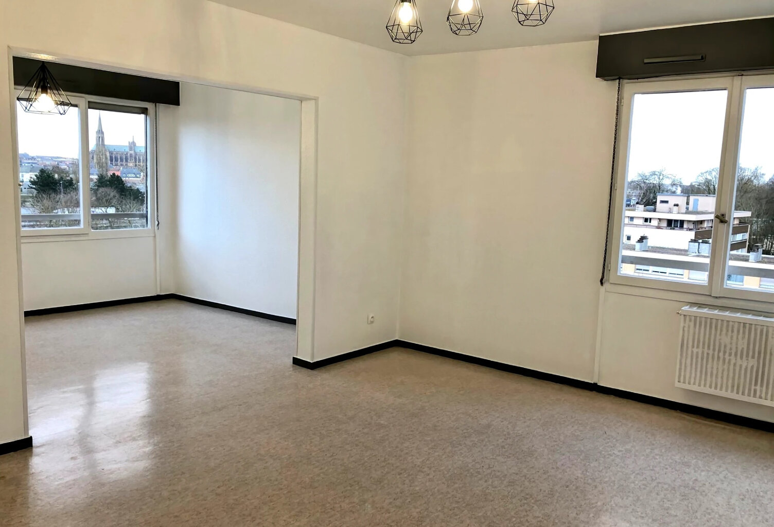 Appartement T3 loué - 61m2 - Metz — photo 1