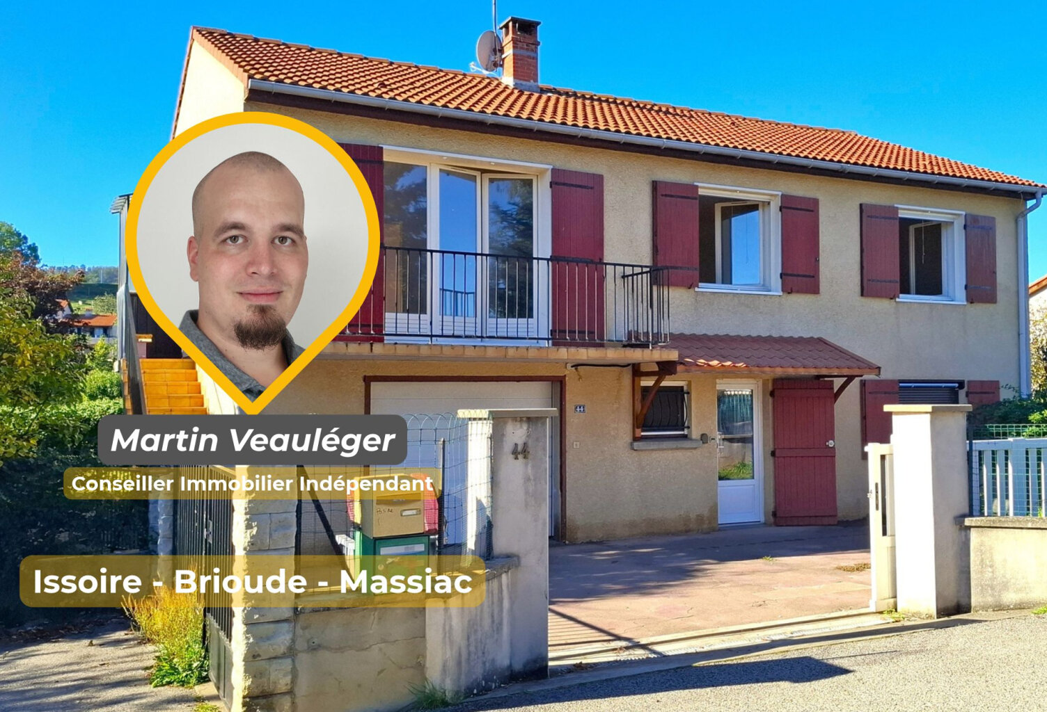 Maison familiale de 135 m2 avec véranda et jardin   Brioude — photo 1