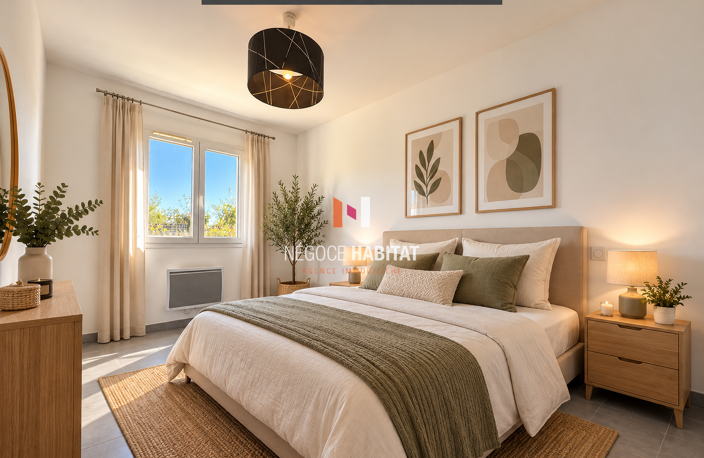 Villa T4 avec garage à vendre - Vacquières, terrain de 323 m — photo 5