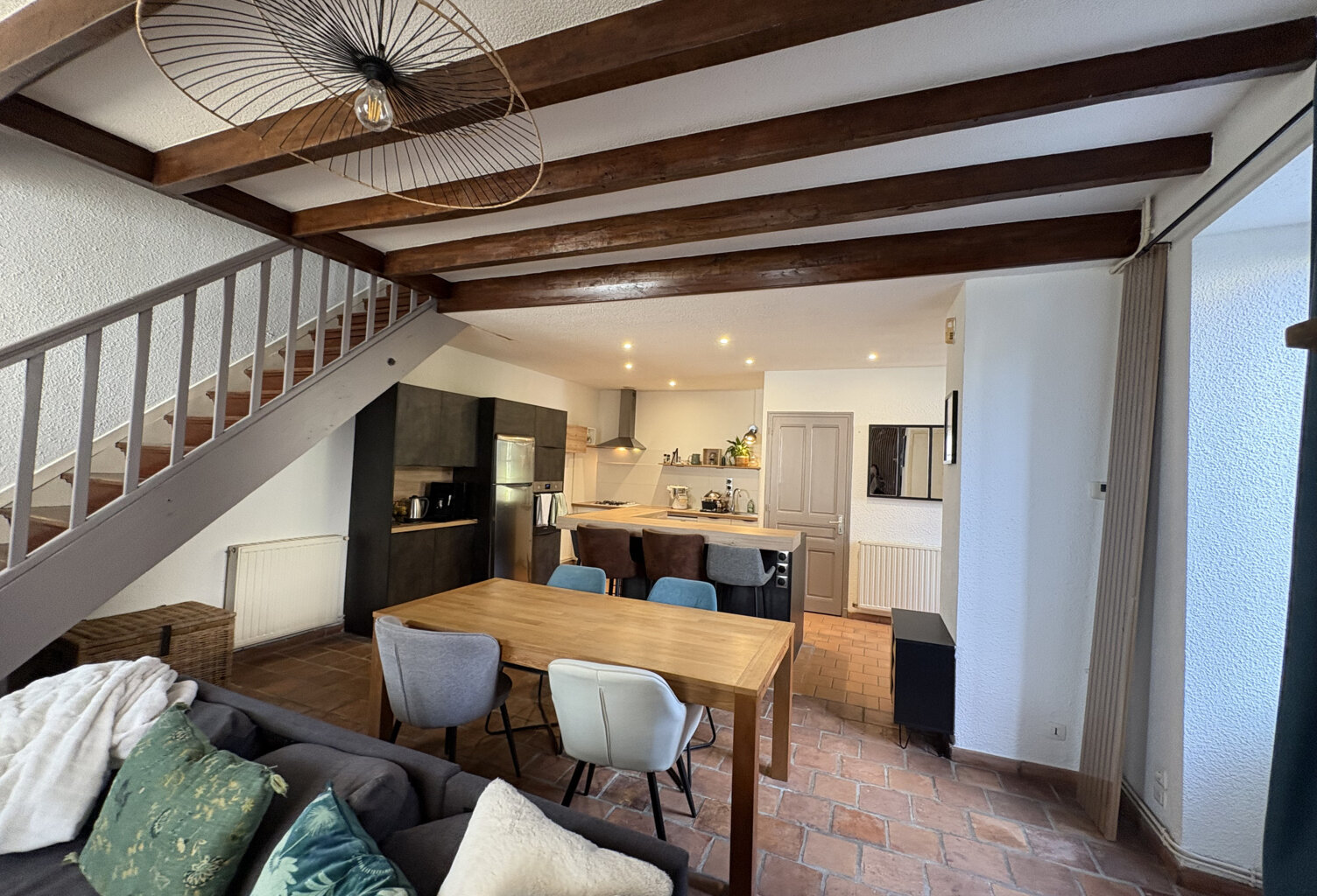 SAINT BARTHELEMY DE VALS - Maison de village d'environ 105 m — photo 1