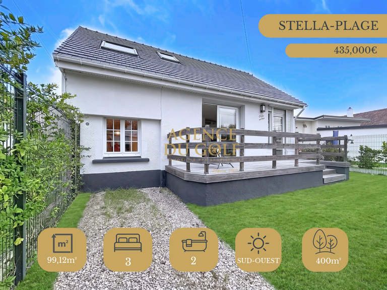 MAISON INDIVIDUELLE 3 CHAMBRES AVEC JARDIN STELLA PLAGE — photo 1