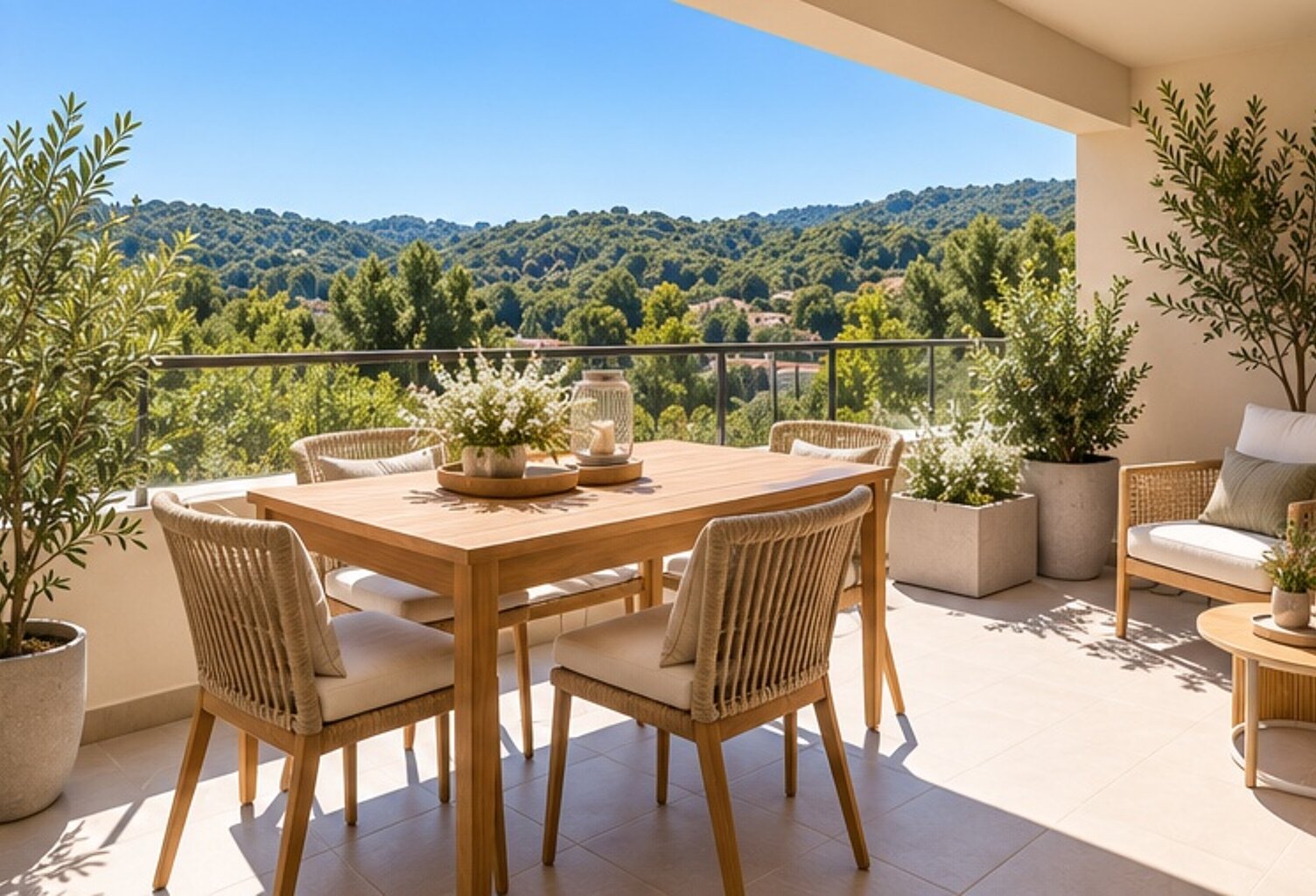 SUPERBE T3 NEUF AVEC TERRASSE ET PISCINE — photo 1